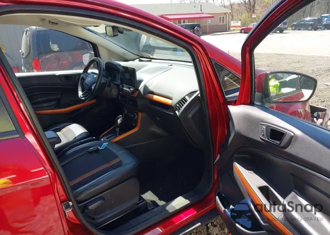 2018 Ford Ecosport Ses from USA, damaged, VIN MAJ6P1CL0JC201050